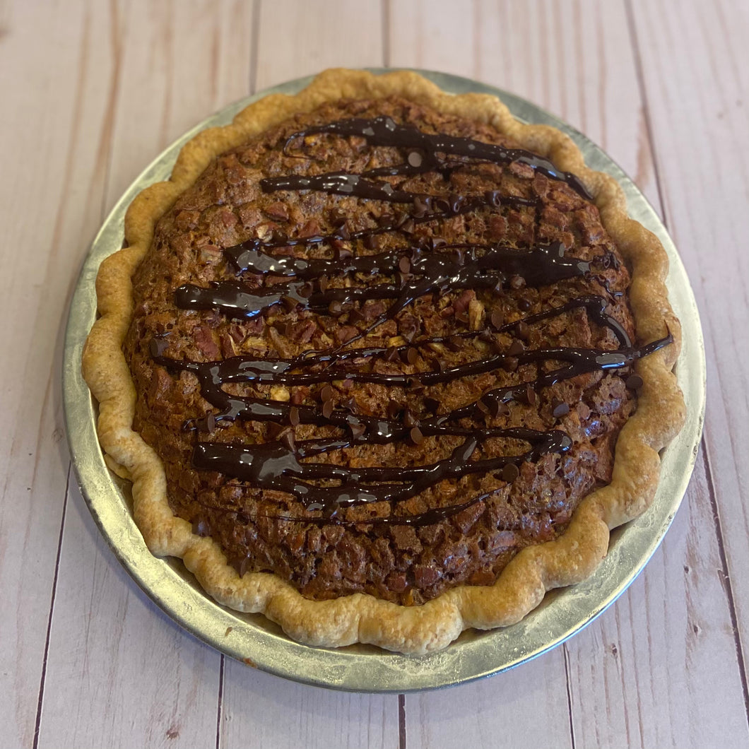 Bourbon Chocolate Pecan Pie